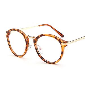 2021 Occhiali vintage stile carino per le donne Occhiali da vista rotondi con montatura colorata Ottico retrò Oculos Femininos Gafas