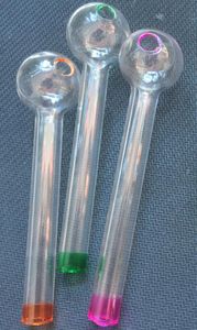 Wholesale Pyrex Oil Burner Thick Glass Tube Nail Mini Smoking Hand Pipes Glass Bongs Oil Rig Hookah Bubbler Sale