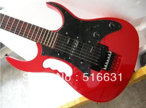 ÜCRETSİZ Nakliye En Kalite Yeni Stil Ibz Jem 7V Gitar 7V Elektro Gitar Floyd Rose Kırmızı Renkli