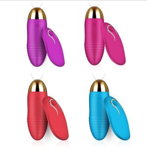 Wireless Vibrating Love Egg,Remote Control Bullets,10 Speeds Jump Eggs USB Rechargeable Sex Product colors