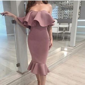 2018 Sexy Knee Length Short Cheap Cocktail Dresses Formal Evening Gowns Off Shoulder Prom Party Dress