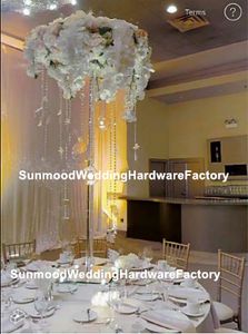 luxury europe style gold or sliver metal flower stand centerpiece for wedding