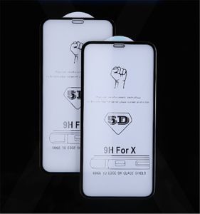 Для iPhone X iPhone 8 Plus 3D 5D изогнутый полный Covrage полное покрытие тела закаленное стекло защитная пленка