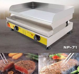 Коммерческие электрические сковороды Японские Teppanyaki Grills Пищевое технологическое оборудование из нержавеющей стали плита омлет стейк пластины дораяки машины
