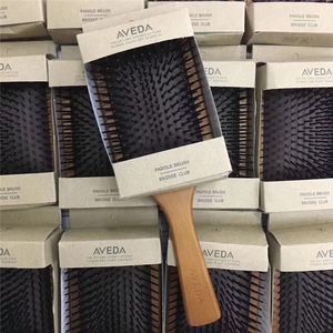 En Kaliteli Kore Aveda Paddle Fırçası Brosse Kulübü Baş Masaj Hairbrush Tarak Trichomades Saç Kesesi Önlemek