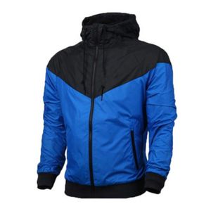 Brand Designer Sweatshirt Hoodie Fashion Men Jacket Long Sleeve Autumn Sports Outdoor Windrunner Zipper Windcheater Coat Plus Size S - 3XL