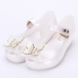 6 sandali in gelatina per ragazze carine con farfalla 3D a colori 2020 nuove scarpe per bambini sandali per bambini comode scarpe da principessa
