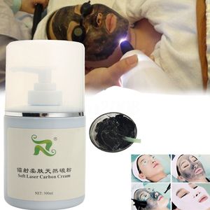 Nova chegada !! Gel de creme de carbono macio a laser para tratamento de rejuvenescimento da pele a laser ND Yag Creme de carbono ativo 300 ml
