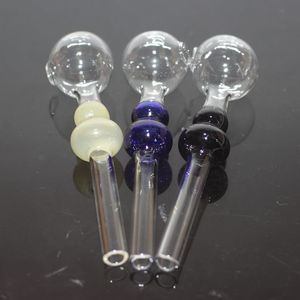 Cabaça Pirex Queimador de Óleo Fumar Cachimbo de Mão Tubo Colorido Acessórios de Tabaco Bongs de Água Reciclador Bubbler