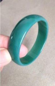 Natural-piękna agacja-Jade-Bransoletka-Bransoletka-Dla-Baby-Child-Green-48mm Natural-Beautiful-Agate-Jade-Bangle-Bracelet-For-Baby-Child