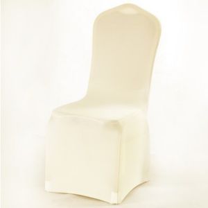 Modern Thicken Seat Cover Pure Color Wedding Banquet Conjoined Elastic Chair Covers Stretchy Hotel Decoration Supplies 6 4gx ff