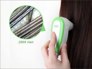 5.0 MP de Alta Resolução Digital CCD CCD Câmera de Cabelo USB HairScope Analisador de Cabelo Escopo Sistema de Diagnóstico incluindo Software DHL Free Navio