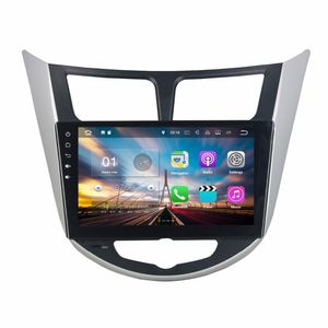 Android Radio samochodowe GPS Multimedia Head Unit Car DVD dla Hyundai Verna Solaris Accent z GB RAM BT USB WiFi Mirror Link