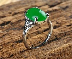 Maleise jade groene ring cadeau jade ring cadeau dame
