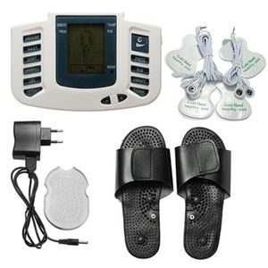 JR309 Elektrisk muskelstimulator Fullständig kroppsavkoppling Massager Hälsa Muskelterapi Massager Electro Pulse Tens Acupuncture Massage