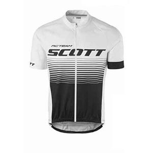 Scott Pro 팀 남자 사이클링 짧은 소매 저지 도로 경주 셔츠 타고 자전거 탑 통기성 야외 스포츠 Maillot S21041925