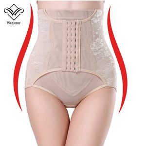 Wechery Waist Trainer Control Mutandine Donna Body Shaper fondo Elastico Butt Lifter Vita alta Biancheria intima dimagrante Ganci a 3 file Migliore qualità