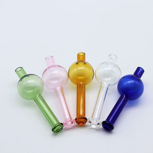 Kuvars Termal Banger için Cam Top Kabarcık Karbonhidrat Kapağı 10mmm 14mm 18mm Tırnak Cam Bongs Yağ Teçhizatları