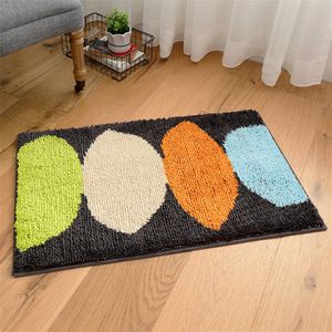 Soft Microfiber Bath Rug Cartoon Lemon Shower Mat Washable suitable for livingroom bedroom - 50 * 80 cm / Beige, dark gray