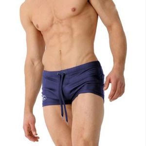 Costumi da bagno da uomo di qualità Costume da bagno maschile Boxer da bagno da uomo di marca Costumi da bagno sexy per uomo Pantaloncini da surf da spiaggia Costume da bagno ragazzo AQUX