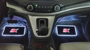 av DHL CAR RGB LED Strip Light LED Strip Lights Colors bilstyling Dekorativa atmosfärslampor Bilinre ljus med avlägsna