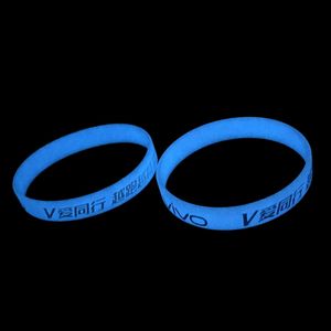 Novelty Lighting Party LED rave toy Customized glow in the dark silicone bracelets wristband for kids. adult promotional gift,sports band