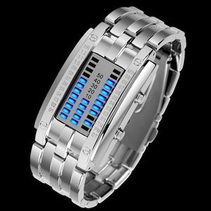 popolare uomo donna lega data digitale led braccialetto sport orologi no181 5v3e compleanni regali 8hjf