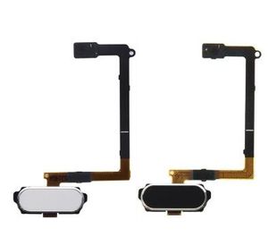 För Galaxy S6 G920 Hemknapp med Flex Cable Ribbon Brand New Black White Gold Blue