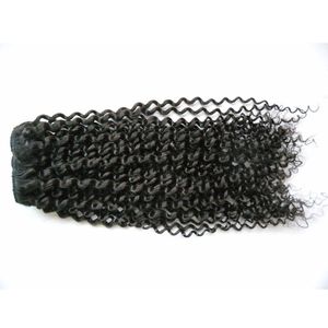 Clip In Hair Extensions 100g Kinky Curly Weave Remy Hair Clip In Human Hair Extensions Naturfärg Full Head 9pcs / Set 100g