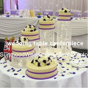 Yeni stil kristal akrilik boncuklu düğün centerpieces çiçek düğün masa parti dekorasyon için best00050 standı masa dekor