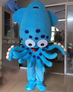 2018 Vendita calda EVA Materiale Blue fish Mascot Costumes Cartoon Apparel Festa di compleanno Masquerade