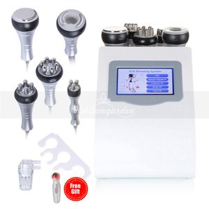 Multifunktionell radiofrekvens Multipolär Sextupole Celluliter Vakuum Kavitationssystem Ögon Facial Wrinkle Removal Beauty Machine