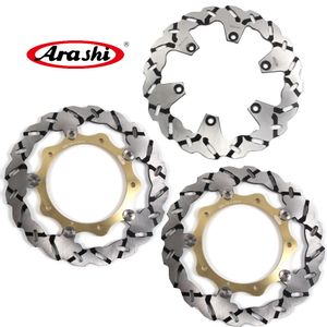 Arashi For YAMAHA XP T-MAX 500 2004 2005 2006 2007 Front Rear Brake Disc Rotors Disk Kit Motorcycle XP500 T-MAX500 T MAX