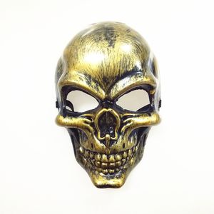 Full Face Skull PVC Zombie Skeleton Mask 4 Colors Halloween costume Masquerade Cosplay Night Club Party