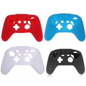 Ny antislip Silicone Rubber Skin Skin Protective Case Cover för Nintend Switch Pro Controller High Quality Fast Ship