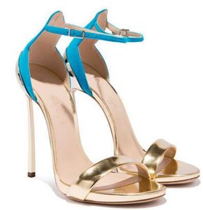 Summer fashion High-heeled sandals Women shoes 2 colors to choose from Metal heel Latest products in 2018 Ankle Strap sandals