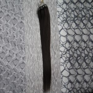 Micro Loop Anel Extensão de Cabelo Loira Remy Cabelo 100g Reta Micro Loop Anel Cabelo Cor Micro Bead Extensões