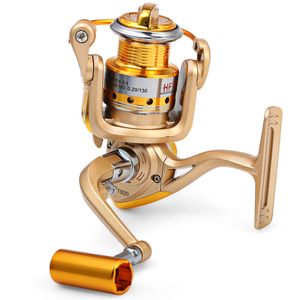 HF6000 12 BB Metal rocker arm Metal handle Metal fishing reel reels 10 Ball Bearings 5.5 : 1