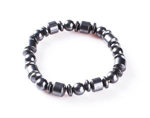 Fashion Healthy Jewelry Magnet Bracelets Wholesales Magnetic Hematite Beads Elastic Bracelet for Women and man