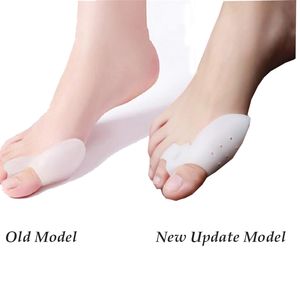 Silicone Gel Pé Tratamento de Dedos Dedos Do Toe Polegar Thumb Valgus Protetor Bunion Adjuster Hallux Guard Pés Cuidados