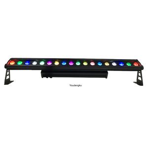 18x18w 6 in1 RGBWA UV-Pixel-LED-Barlicht LED-Wandfluter-Licht für den Außenbereich, RGBWA-UV-LED-Bar