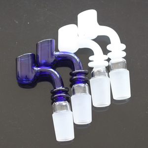 Glasbong-Adapter, Wasserglasrohre, Teile, Quarz-Banger, domeloser Nagel, schwarz, blau, grün, Farbe, 14 mm, 18 mm weibliches männliches Gelenk für Bohrinsel