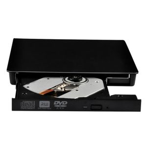 Freeshipping Professional Slim Compact Lightweight Externes Laufwerk USB 3.0 3D-Brenner-Brenner-Player für PC Laptop Notebook CD-DVD-Player Bur