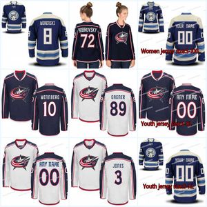 Wholesale seth jones columbus blue jackets for sale - Group buy 2016 Season Columbus Blue Jackets Jersey Seth Jones Jack Johnson Zachary Werenski Alexander Wennberg Bobrovsky Hockey Jerseys