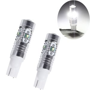 Lighting WHITE 25W High Power indicator instrument auto LED T10 168 194 2825 Projector Bulb DRL Signal Parking Light