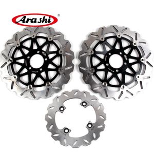 ARASHI Front Rear Brake Rotors Disc Disk Kit For Kawasaki Ninja ZX9R 2002 2003 ZX-9R 02 03