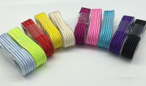 1,5 m Nylon-geflochtenes Kabel mit gewebtem Metallkopf, Micro-USB-Typ-C-Datenkabel für Samsung S6 Blackberry HTC Android-Handy