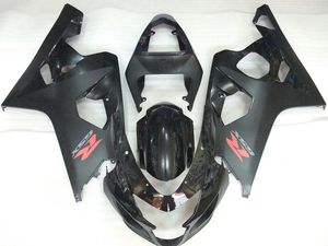 7 GIFTS Caring Kit dla Suzuki GSXR600 GSXR750 04 05 K4 Aftermarket GSX-R600 / 750 2004 2005 Black Fairings Set FF11