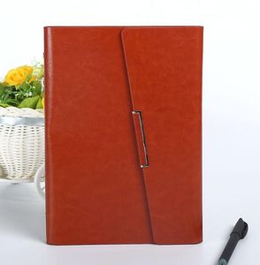 Vintage Classic stylish travel Journal book cowhide leather Cover Business office Notebook Diary travel A5 loose-leaf Note Book