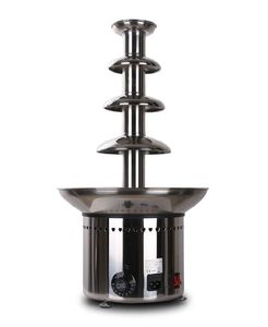 Partihandel Electric 110V 220V 4 Tiers Chocolate Fountain Machine för kommersiellt bruk